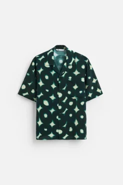 Hot CAMISA ESTAMPADA MEZCLA VISCOSA Hombre Camisas