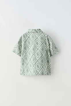Niños ZARA 1½ - 6 Años·Camisas / Sobrecamisas<CAMISA ESTAMPADO