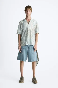 Fashion CAMISA ESTAMPADO ABSTRACTO Hombre Camisas