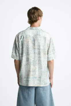 Fashion CAMISA ESTAMPADO ABSTRACTO Hombre Camisas