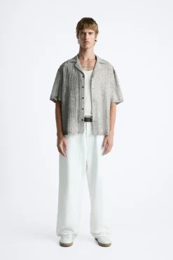 Fashion CAMISA ESTAMPADO ABSTRACTO Hombre Camisas