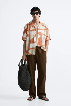 Clearance CAMISA ESTAMPADO ABSTRACTO Hombre Camisas