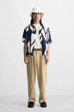 Fashion CAMISA ESTAMPADO ABSTRACTO Hombre Camisas