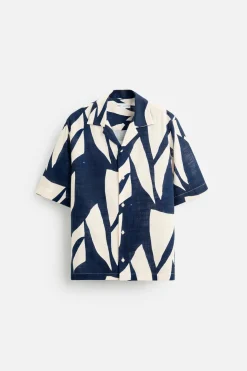 Fashion CAMISA ESTAMPADO ABSTRACTO Hombre Camisas