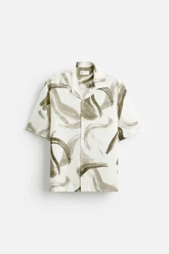 Fashion CAMISA ESTAMPADO ABSTRACTO Hombre Camisas