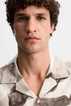 Fashion CAMISA ESTAMPADO ABSTRACTO Hombre Camisas