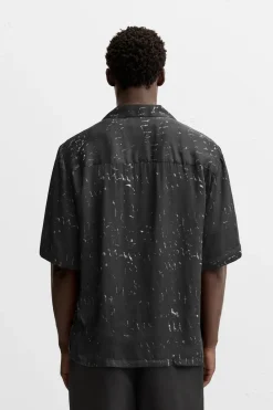 Hot CAMISA ESTAMPADO ABSTRACTO Hombre Camisas