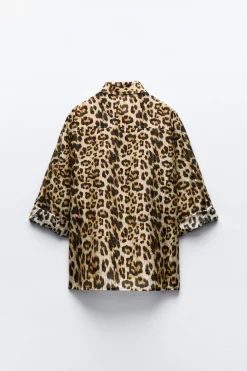 Discount CAMISA ESTAMPADO ANIMAL Mujer Camisas / Blusas