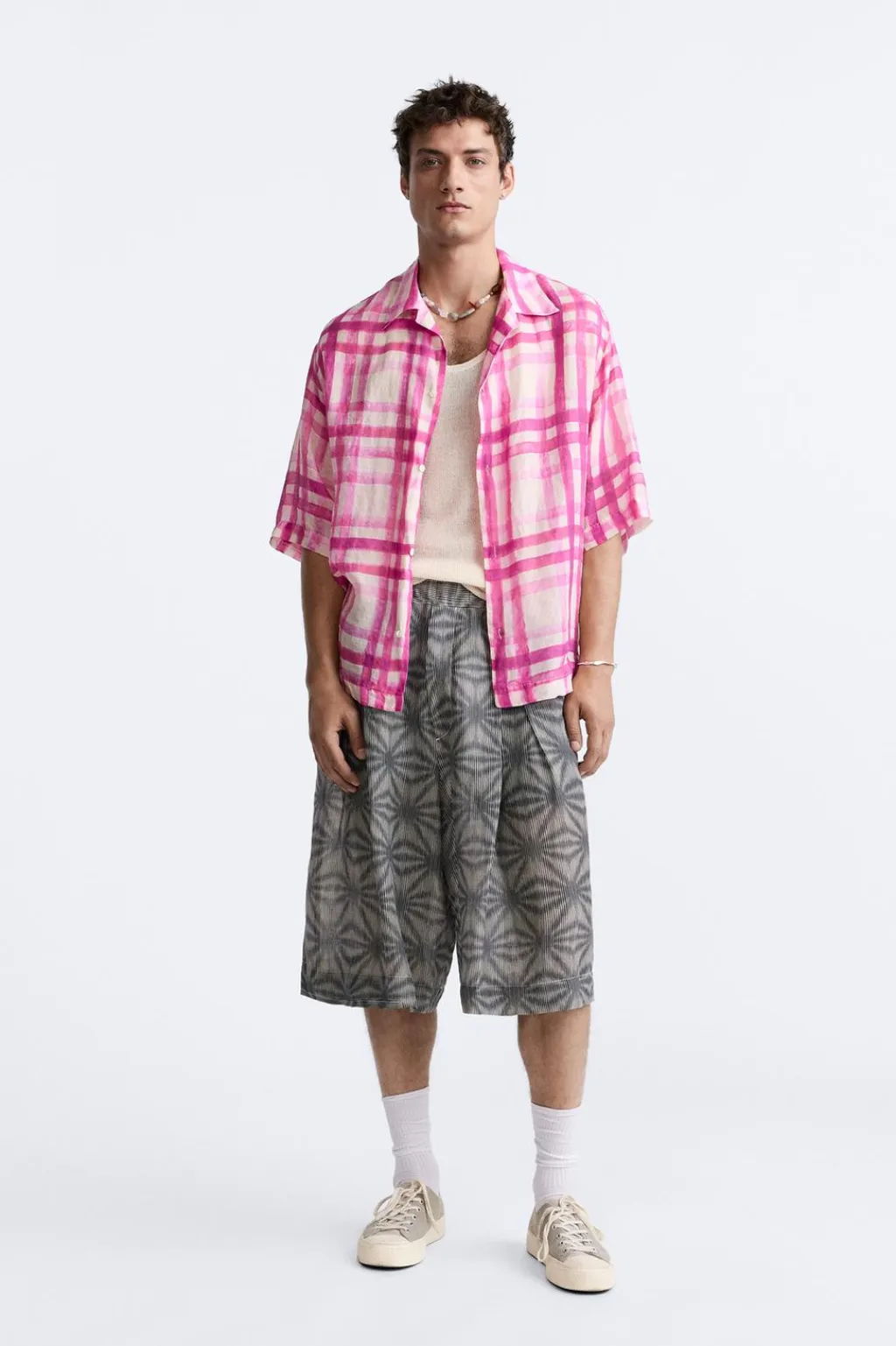 Online CAMISA ESTAMPADO CUADROS LIMITED EDITION Hombre Camisas