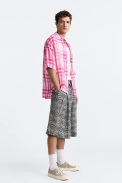 Online CAMISA ESTAMPADO CUADROS LIMITED EDITION Hombre Camisas