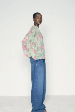 Outlet CAMISA ESTAMPADO FLORAL Mujer Camisas / Blusas