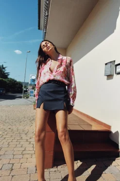 Discount CAMISA ESTAMPADO FLORAL Mujer Camisas / Blusas