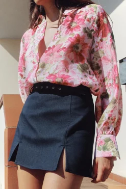 Discount CAMISA ESTAMPADO FLORAL Mujer Camisas / Blusas