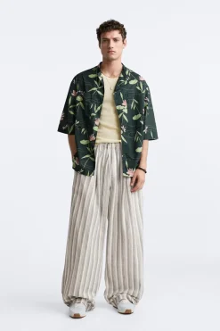 Online CAMISA ESTAMPADO FLORAL LIMITED EDITION Hombre Camisas