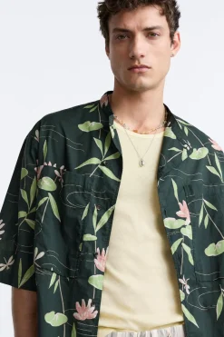 Online CAMISA ESTAMPADO FLORAL LIMITED EDITION Hombre Camisas