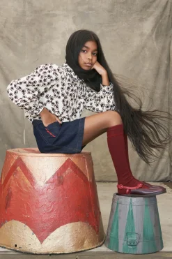 Niños ZARA 6 - 14 Años·Blusas / Camisas<CAMISA ESTAMPADO FLORES LIMITED EDITION