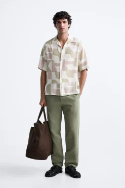 Best CAMISA ESTAMPADO GEOMETRICO Hombre Camisas