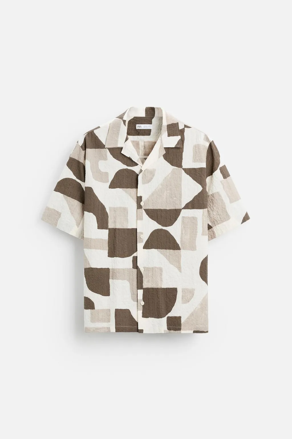 Online CAMISA ESTAMPADO GEOMÉTRICO Hombre Camisas