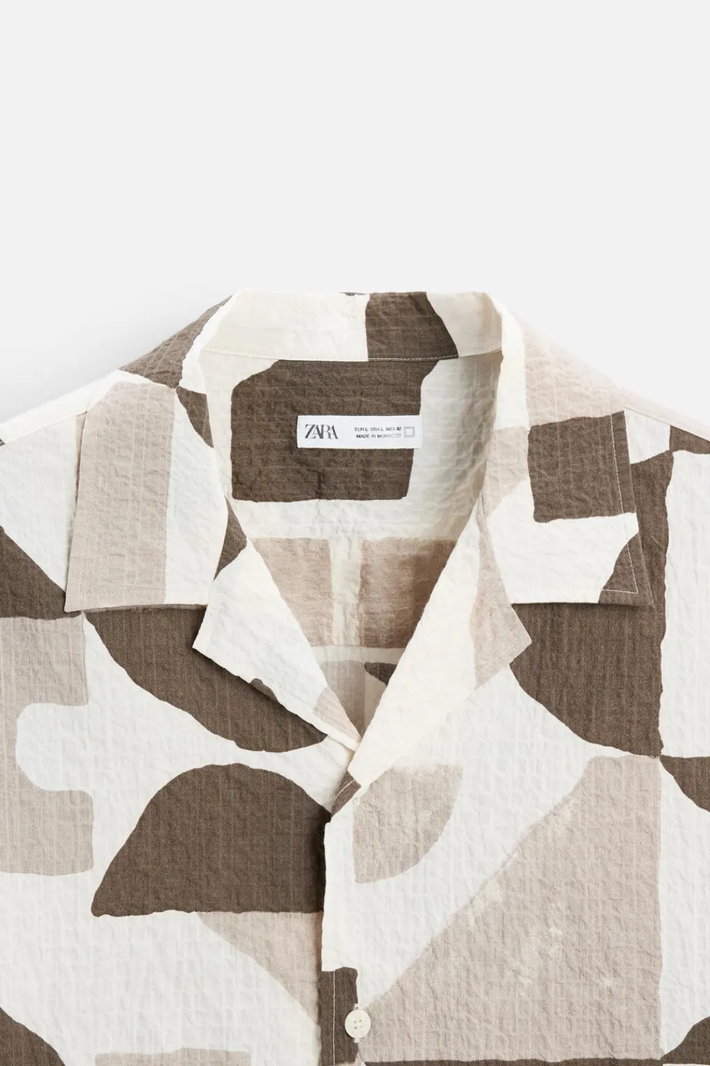 Online CAMISA ESTAMPADO GEOMÉTRICO Hombre Camisas