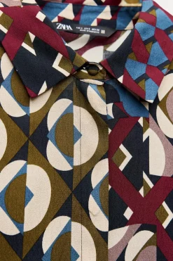 Hot CAMISA ESTAMPADO GEOMÉTRICO Mujer Camisas / Blusas