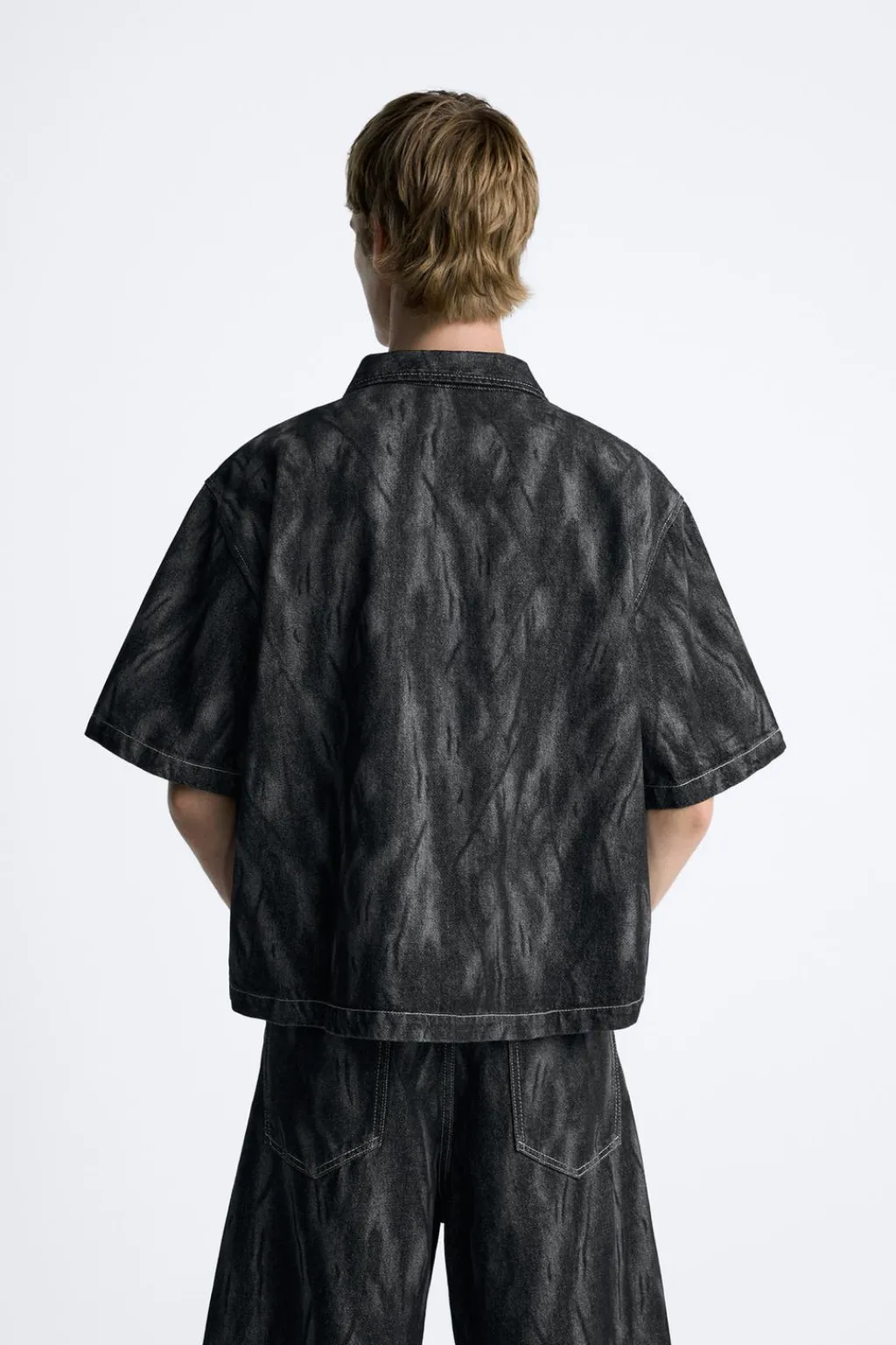 Online CAMISA ESTAMPADO LÁSER Hombre Camisas