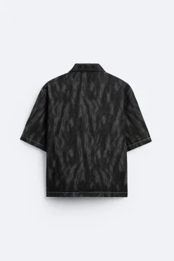 Online CAMISA ESTAMPADO LÁSER Hombre Camisas