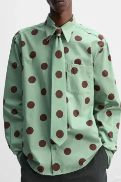 Sale CAMISA ESTAMPADO LUNARES X HARRY LAMBERT Hombre Camisas