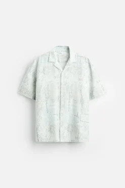 Online CAMISA ESTAMPADO MOSAICO Hombre Camisas