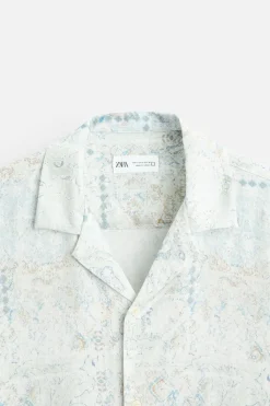 Online CAMISA ESTAMPADO MOSAICO Hombre Camisas