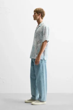 Online CAMISA ESTAMPADO MOSAICO Hombre Camisas