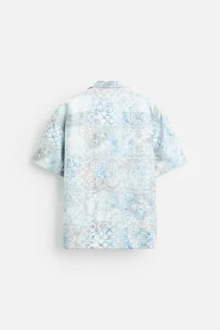 Online CAMISA ESTAMPADO MOSAICO Hombre Camisas