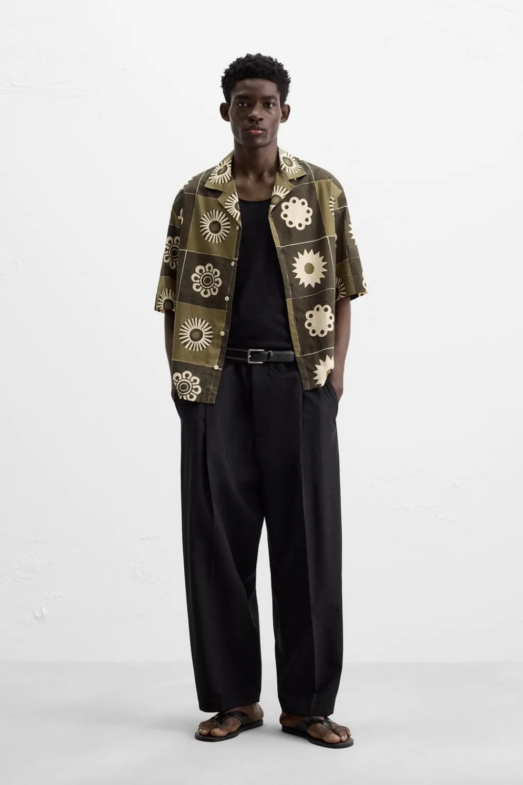 Outlet CAMISA ESTAMPADO SOLES Hombre Camisas