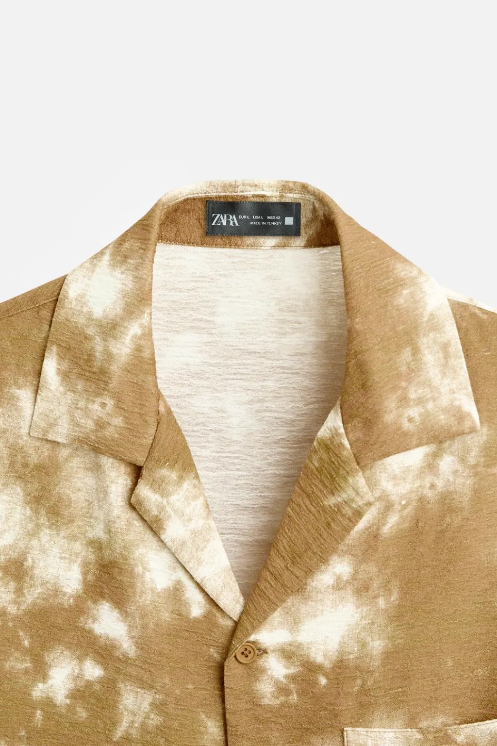 New CAMISA ESTAMPADO TIE DYE Hombre Camisas