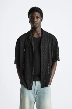 Outlet CAMISA ESTRUCTURA Hombre Jerséis / Chaquetas|Camisas