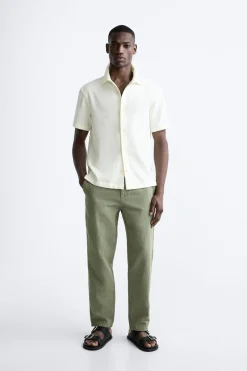 Hot CAMISA ESTRUCTURA Hombre Camisas