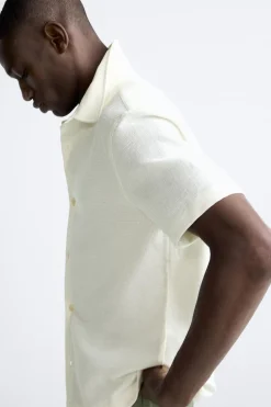 Hot CAMISA ESTRUCTURA Hombre Camisas