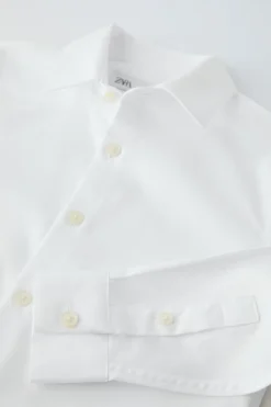 Niños ZARA 6 - 14 Años·Camisas / Sobrecamisas<CAMISA ESTRUCTURA