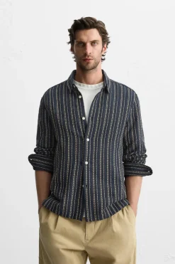 New CAMISA ESTRUCTURA Hombre Camisas