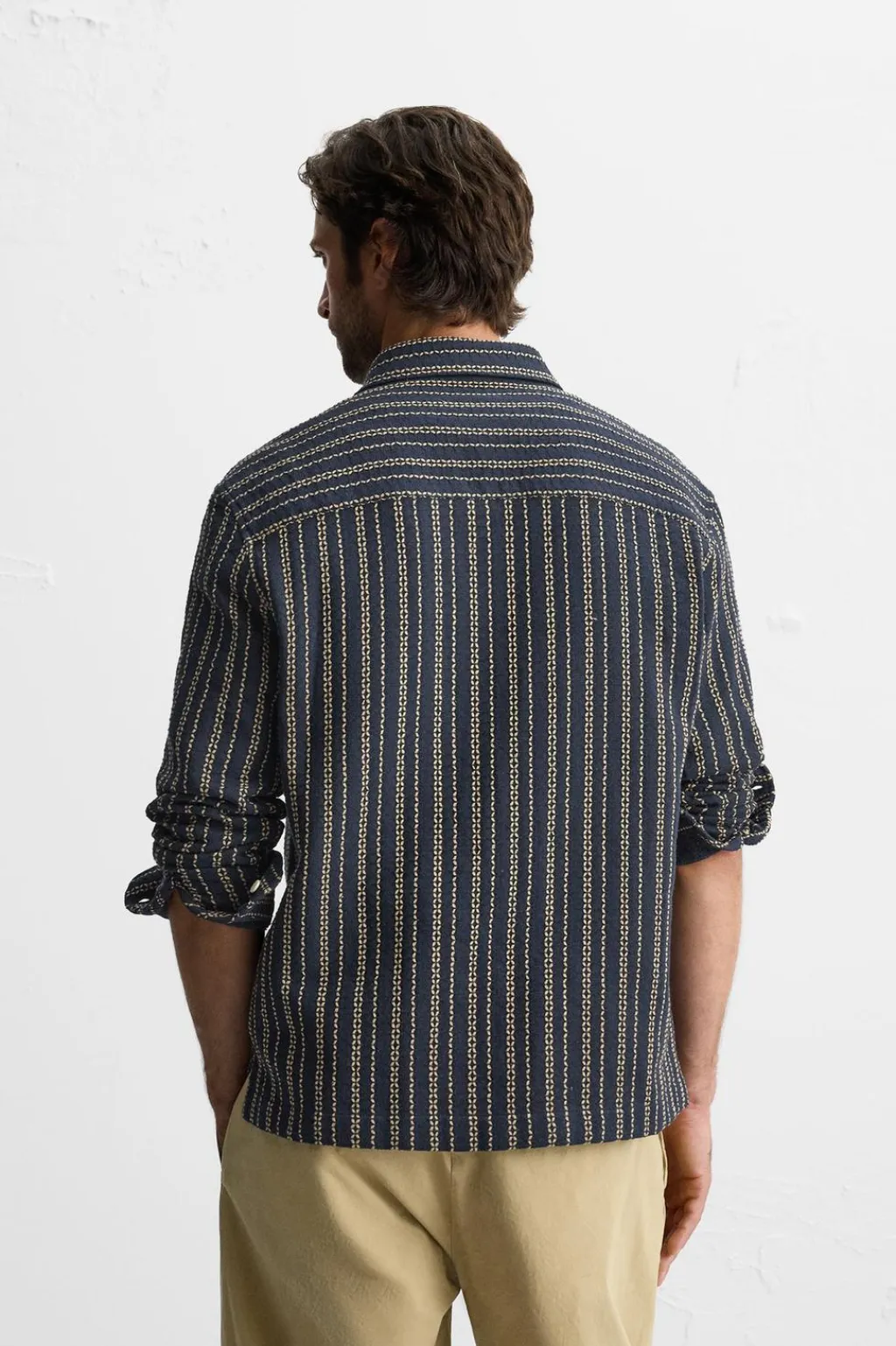 New CAMISA ESTRUCTURA Hombre Camisas