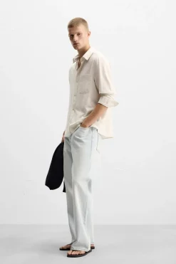 Fashion CAMISA ESTRUCTURA ALGODÓN Hombre Camisas