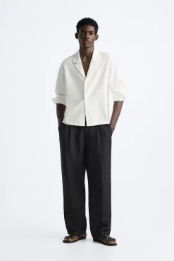 Discount CAMISA ESTRUCTURA ALGODÓN Hombre Camisas