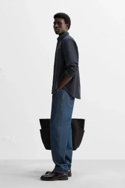 Hot CAMISA ESTRUCTURA ALGODÓN Hombre Camisas