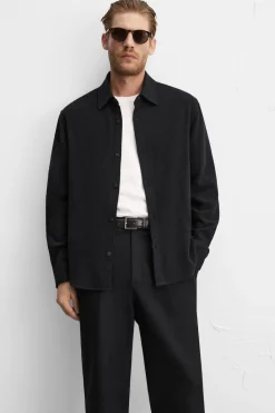 Clearance CAMISA ESTRUCTURA BOUCLÉ Hombre Camisas