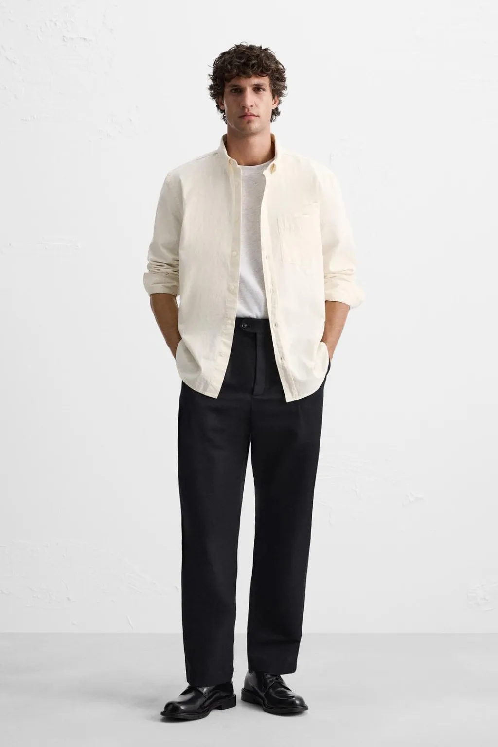 Online CAMISA ESTRUCTURA CHAMBRAY Hombre Camisas