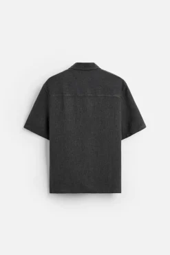 Discount CAMISA ESTRUCTURA CON VISCOSA Hombre Camisas