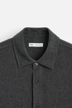 Discount CAMISA ESTRUCTURA CON VISCOSA Hombre Camisas