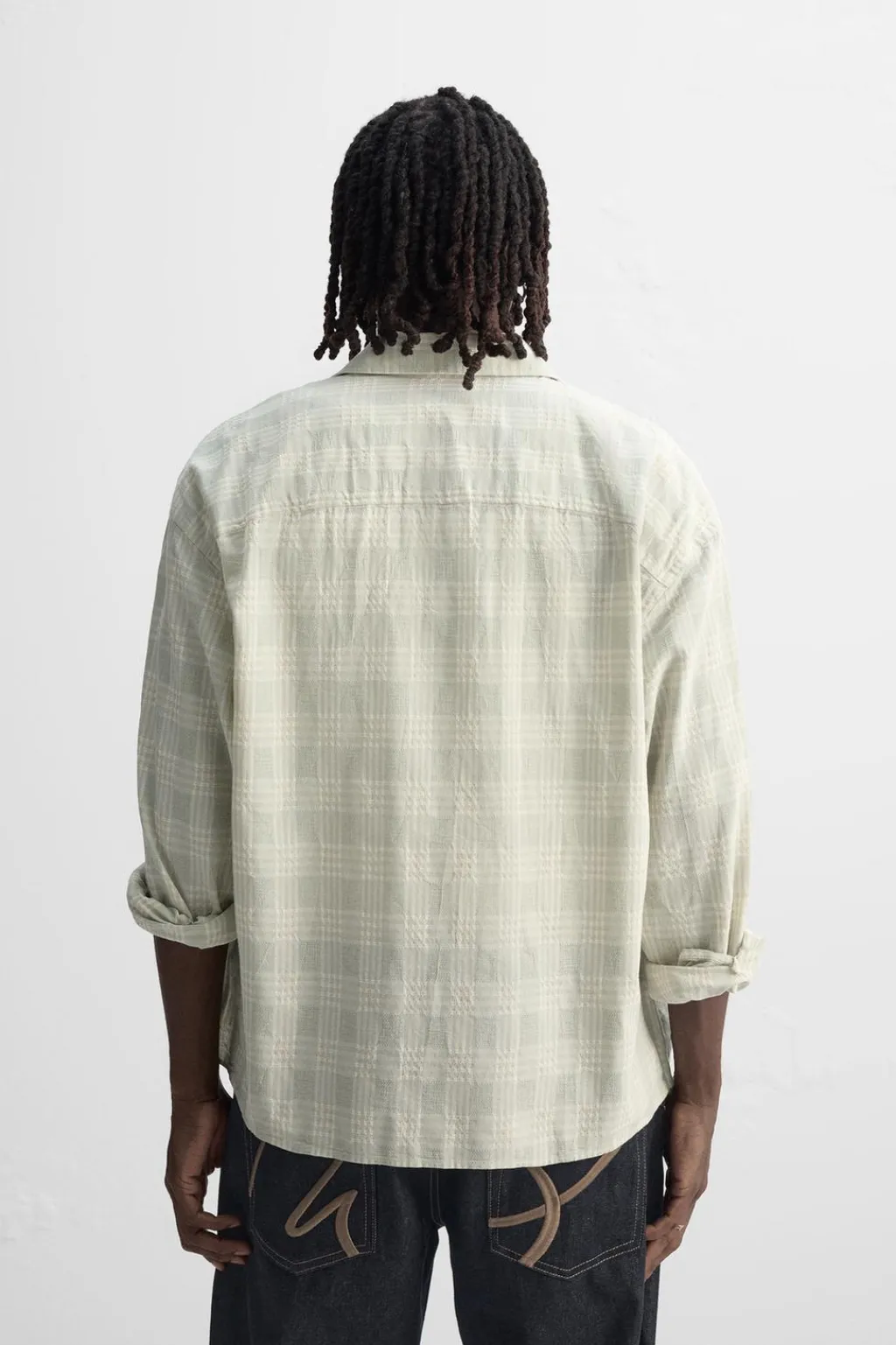 Online CAMISA ESTRUCTURA CUADROS Hombre Camisas