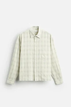 Online CAMISA ESTRUCTURA CUADROS Hombre Camisas