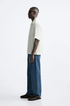 Fashion CAMISA ESTRUCTURA ELÁSTICA Hombre Camisas