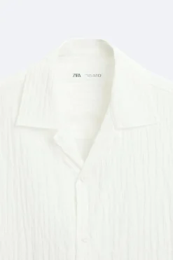 Fashion CAMISA ESTRUCTURA ELÁSTICA Hombre Camisas